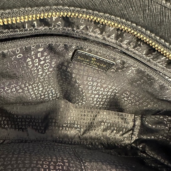 Kate Spade Johanna Wesley Place Shoulder Hand Bag Leather Suede Tote Satchel - Picture 9 of 13